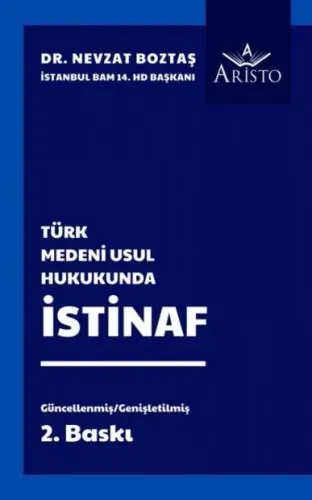 Türk Medeni Usul Hukukunda İstinaf