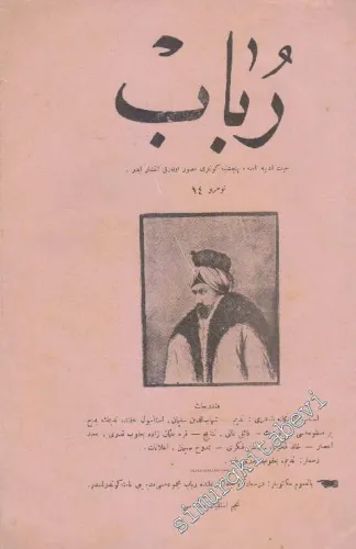 OSMANLICA: Rübab: Edebi İctimai Felsefi Mecmua -        1912