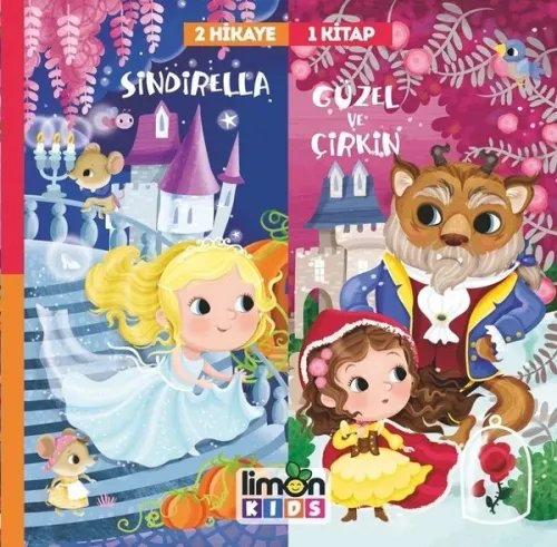 Sindirella Güzel Ve Çirkin - 2 Hikaye 1 Kitap