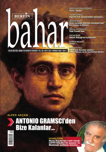 Berfin Bahar Aylık Kültür Sanat Ve Edebiyat Dergisi Sayı: 329