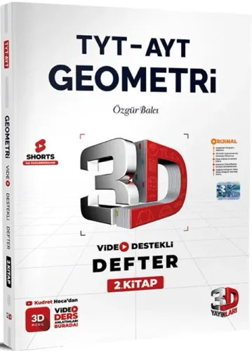 3D TYT-AYT VDD GEOMETRI 2.KITAP 2027