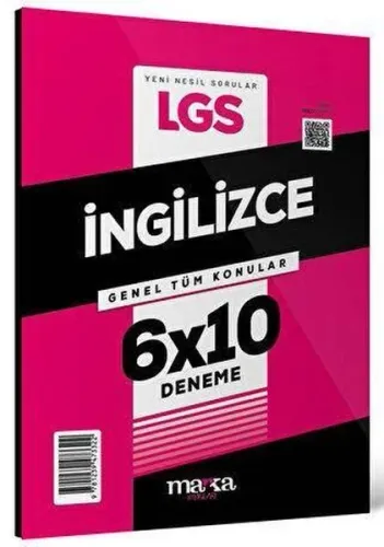 Marka Yayınları 2024 8. Sınıf LGS İngilizce 6x10 Deneme