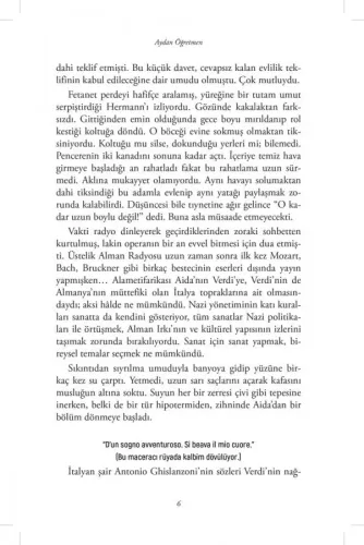 Wagner'in İzinde Aydan Öğretmen