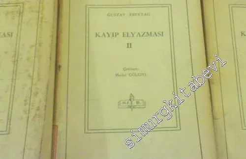 Kayıp Elyazması 3 Cilt TAKIM -        1950