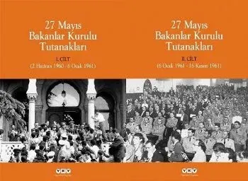 27 Mayıs Bakanlar Kurulu Tutanakları [2 Haziran 1960-16 Kasım 1961] (Kutulu-2 Cilt)