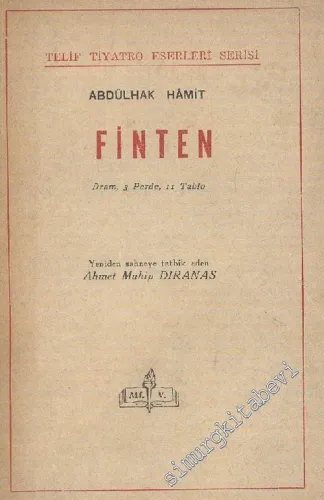 Finten : Dram, 3 Perde, 11 Tablo -        1959