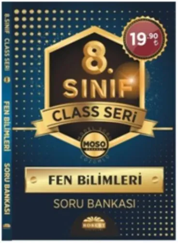 Robert 8. Sınıf Class Seri Fen Bilimleri Soru Bankası