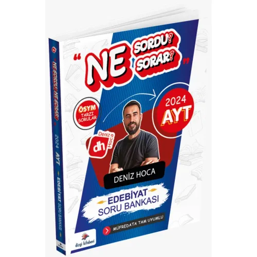Dizgi Kitap Deniz Hoca Ne Sordu Ne Sorar AYT Edebiyat Soru Bankası