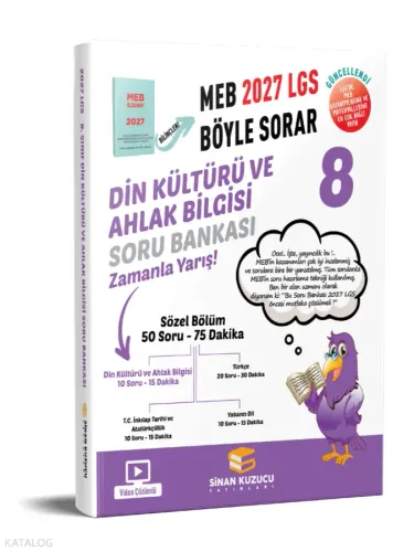 Sinan Kuzucu 8. Sınıf Din Kültürü ve Ahlak Bilgisi Soru Bankası 2027