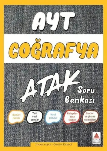 Delta Kültür AYT Coğrafya Atak Soru Bankası