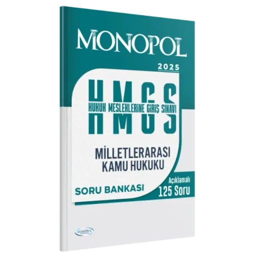 MONOPOL HMGS Milletlerarası Kamu Hukuku Soru Bankası