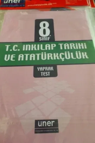 8. Sınıf T.C. İnkılap Tarihi ve Atatürkçülük Yaprak Test
