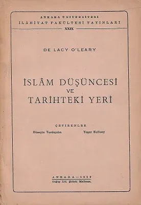 İslam Düşüncesi ve Tarihteki Yeri 1959 Baskı