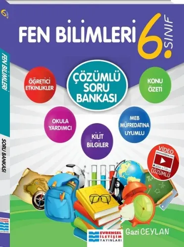 6.Sınıf Fen Bilimleri Video Çözümlü Soru Bankası (Exatlon Serisi)