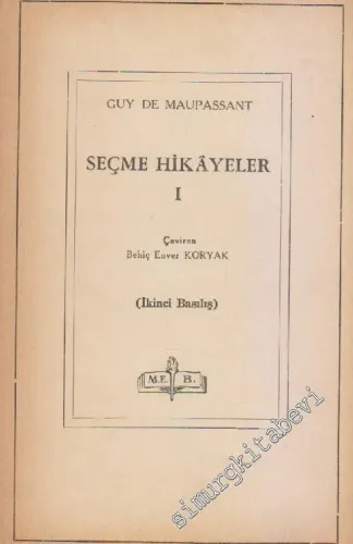 Seçme Hikayeler 1 -