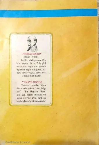 Yuvaya Dönüş Thomas Hardy Altın Kalem %42 indirimli