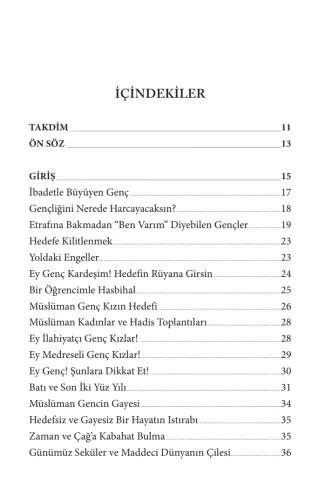 Müslüman Gencin Hedefi