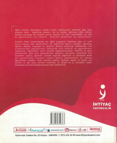 Sınıf Yönetimi Kollektif İhtiyaç Yayıncılık %44 indirimli