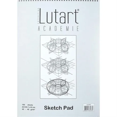 Lutart A3 Eskiz Defteri 40-45GR.100 YP.