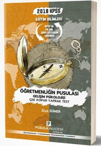 Pusula Akademi KPSS Eğitim Bil. Öğretmenliğin Pusulası Gelişim Psikolojisi Çek Kopar Yaprak Test 201