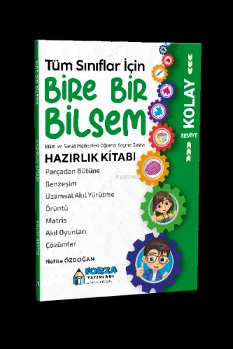 Tüm Sınıflar İçin Bire Bir Bilsem Kolay Hazırlık Kitabı