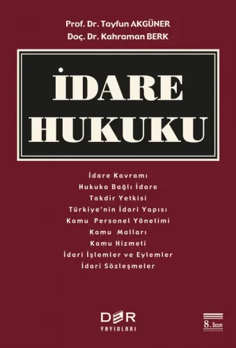 İDARE HUKUKU Kahraman BERK