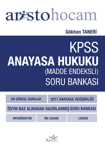 KPSS Anayasa Hukuku