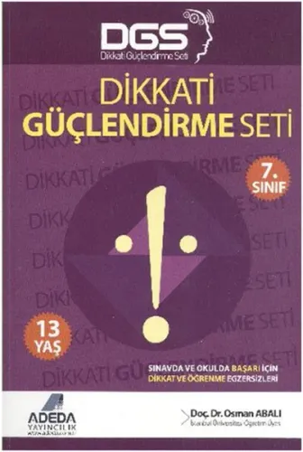 Dikkati Güçlendirme Seti 7.Sınıf 13 Yaş