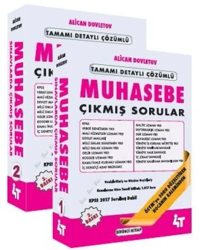 4T Yayınları KPSS A Grubu Muhasebe Tüm Çıkmış Sorular Seti