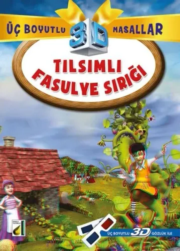 Tılsımlı Fasulye Sırığı - Üç Boyutlu Masallar Damla Yayınevi 9786053839675