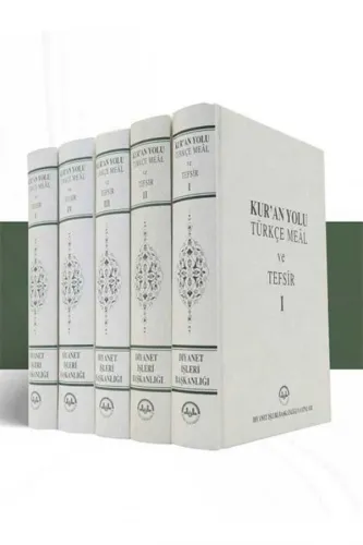 Kur'an Yolu Türkçe Meâl ve Tefsir 5 Cilt | benlikitap.com