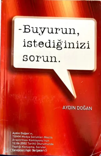 Buyrun İstediğinizi Sorun