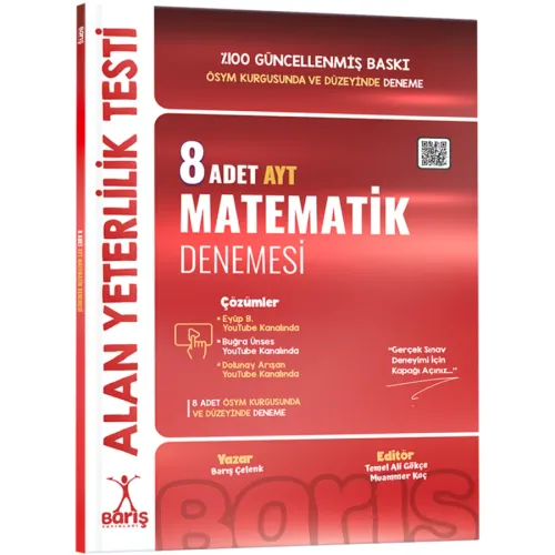 Barış AYT 8 Matematik Denemesi