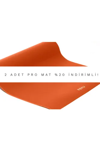 Eco-friendly Turuncu Studyo Yoga Mat-2 ADET