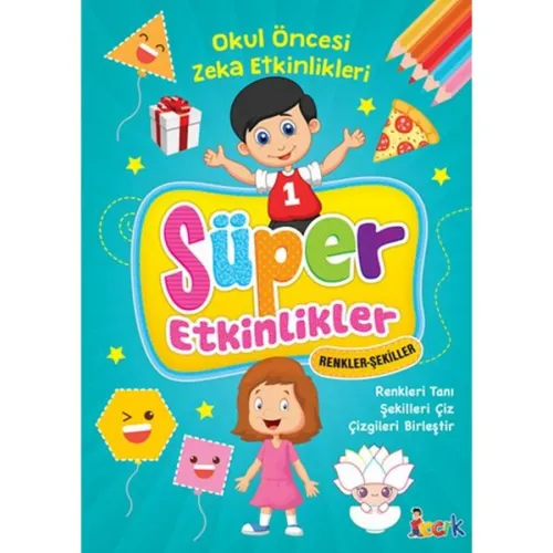 Süper Etkinlikler Renkler Şekiller