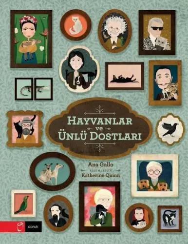 Hayvanlar ve Ünlü Dostları (Ciltli)
