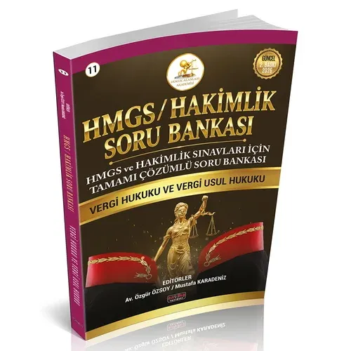 HUKAL HMGS-Hakimlik Vergi Hukuku Vergi Usul Hukuku Soru Bankası