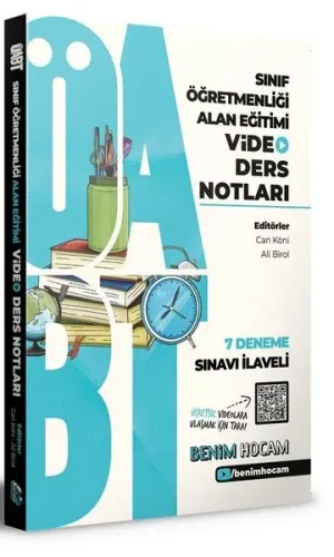 ​KELEPİR Benim Hocam Yayınları 2021 ÖABT Sınıf Öğretmenliği Alan Eğitimi Video Ders Notları - 7 Deneme Sınavı İlaveli
