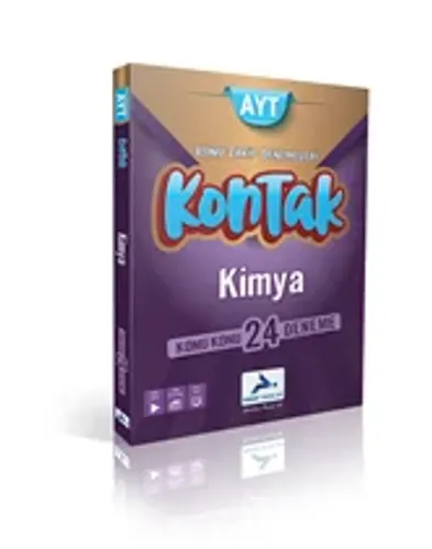 PARAF AYT KİMYA KONTAK - KONU KONU 24 DENEME