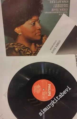 33 LP PLAK VINYL: Richard Strauss, Jessye Norman, Gewandhausorchester Leipzig, Kurt Masur - Vier Letzte Lieder / 6 Orchesterlieder -        1983