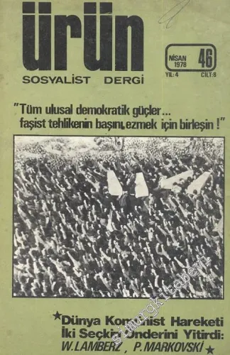 Ürün Sosyalist Dergi - Sayı: 46 Nisan