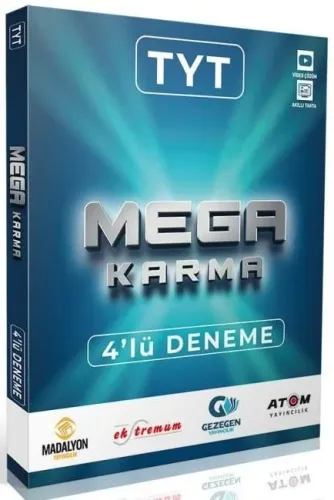 Gezegen Yayınları TYT Mega Karma 4 lü Deneme