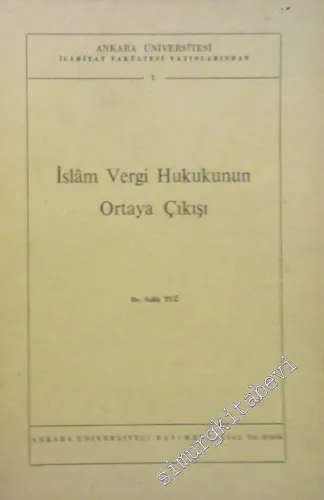 İslam Vergi Hukukunun Ortaya Çıkışı