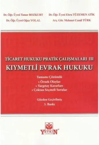 Kıymetli Evrak Hukuku