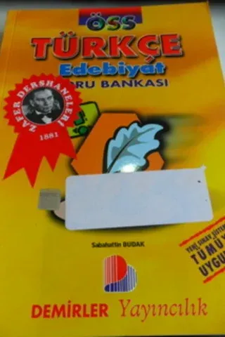 ÖSS Türkçe Edebiyat Soru Bankası