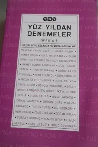 Yüz Yıldan Denemeler