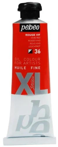 Pebeo 37 ML HUILE FINE XL YAĞLI BOYA Vivid Red