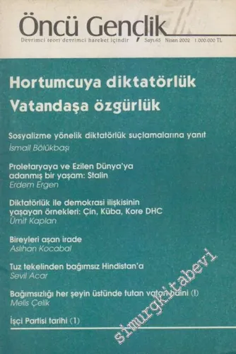 Öncü Gençlik - Devrimci Teori Devrimci Hareket İçindir - Sayı: 65      Nisan