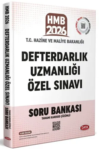 Data Yayınları 2026 Defterdarlık Uzmanlığı Özel Sınavı Soru Bankası