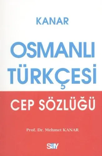Osmanlı Türkçesi Cep Sözlüğü